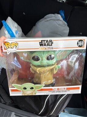 Funko Pop! Star Wars The Mandalorian The Child - Green/Tan Boxed Figure